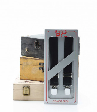 Цветни тиранти 12842 - Черен 2