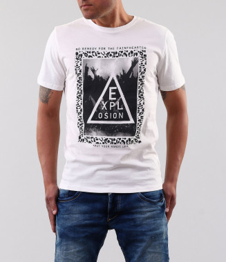 Мъжка вталена тениска-17385