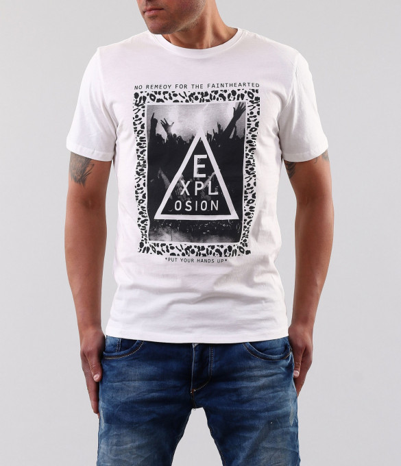 Мъжка вталена тениска-17385