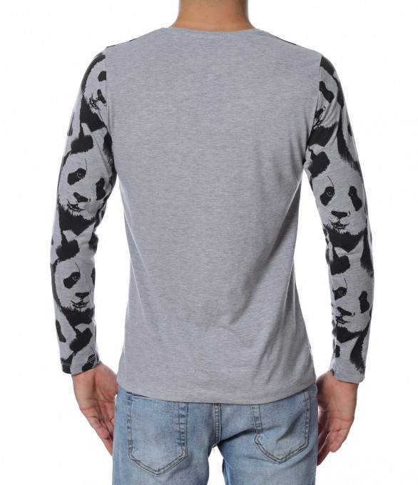 Блуза с дълъг ръкав и забавен десен...