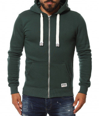 Цветен суичър 12991 - Зелен