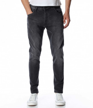 Черни дънки 13002 - Черен