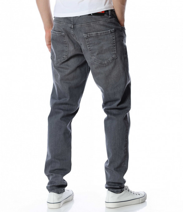 Светлосиви дънки 13007 - Сив