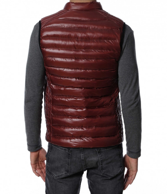 Спортно елегантна грейка 13018 - Бордо