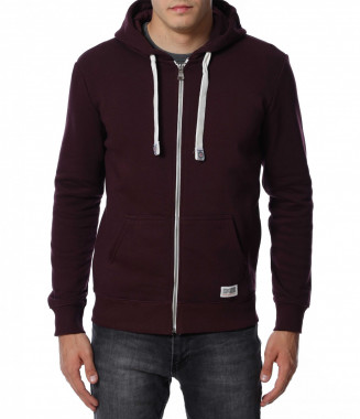 Цветен суичър 12991 - Бордо