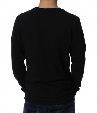 Блуза със щампа 12998 - Черен 2