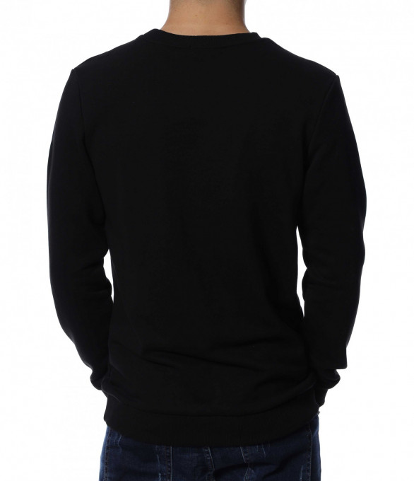 Блуза със щампа 12998 - Черен