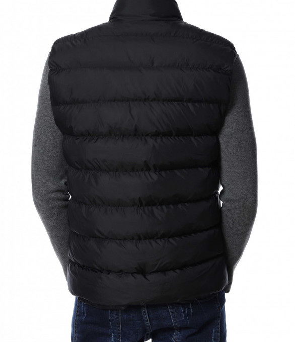 Едноцветен елек 13024 - Черен