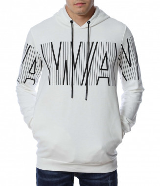 Анорак с дизайн 12993 - Бял