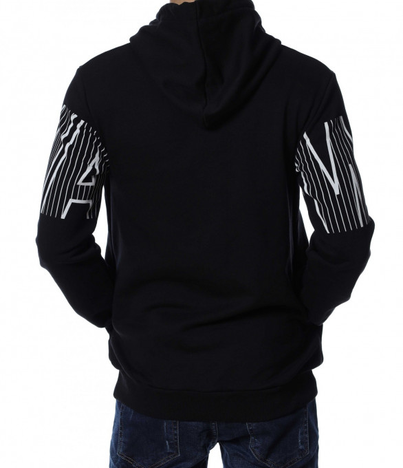 Анорак с дизайн 12993 - Черен