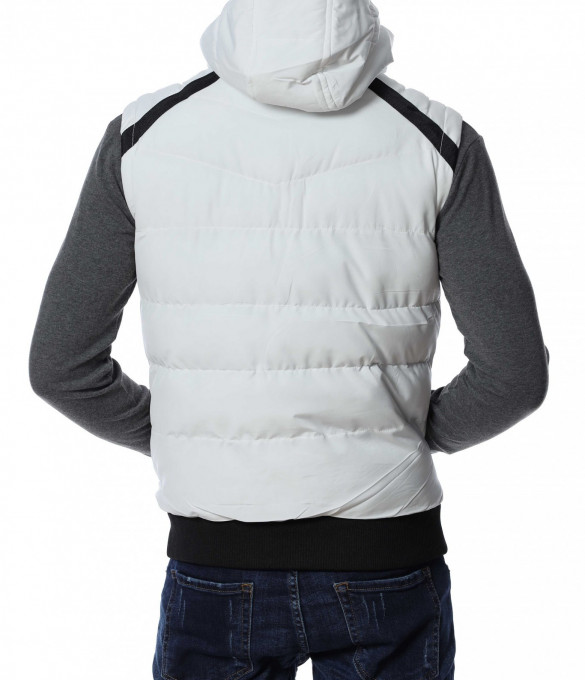 Спортна топла грейка 12957 - Бял