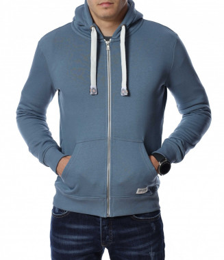 Цветен суичър 12991 - Син