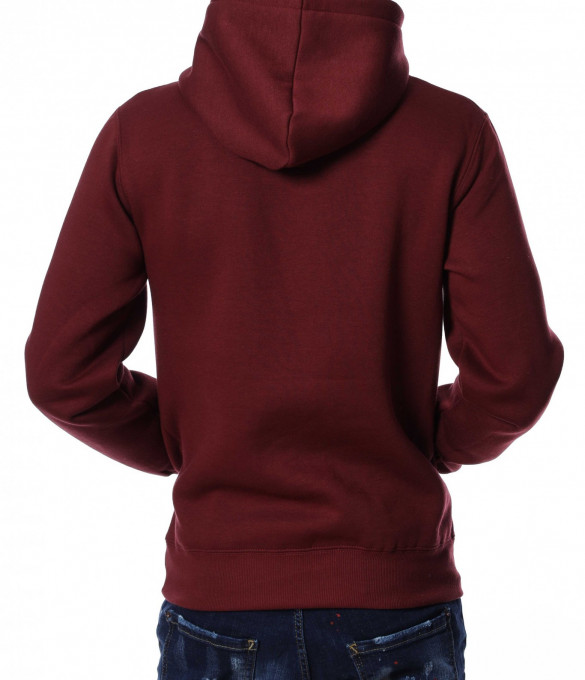 Анорак с качулка 13039 - Бордо