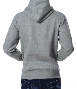 Анорак с качулка 13039 - Сив 2