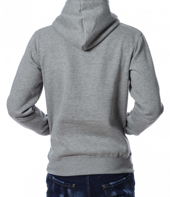 Анорак с качулка 13039 - Сив