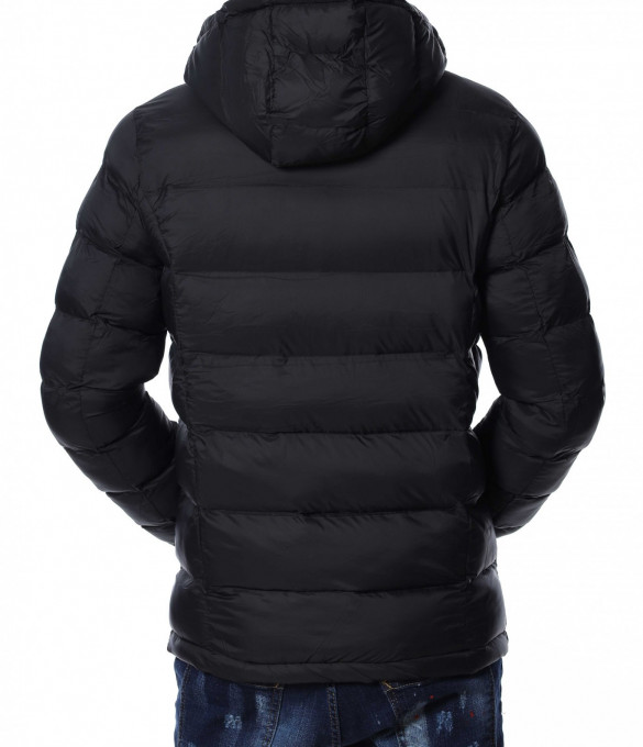 Яке с качулка 13041 - Черен