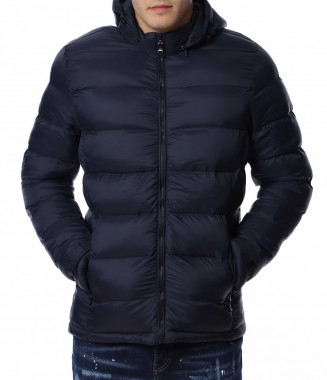 Яке с качулка 13041 - Син