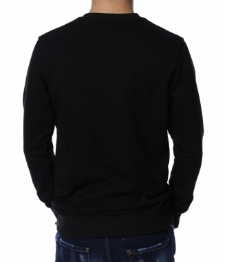 Топла блуза 13086 - Черен 2