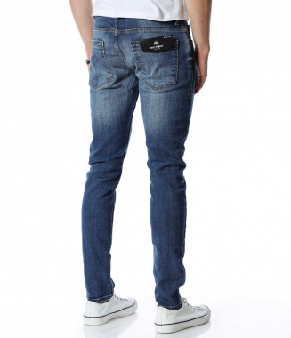 Дънки с изсветлен дизайн... 2