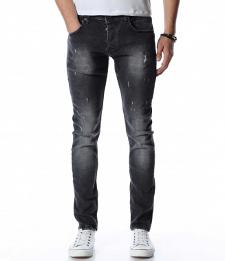 Сив дънков панталон 13078 -...