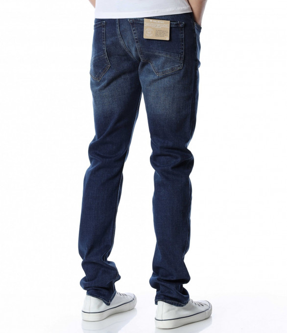 Син дънков панталон 13058 - Син