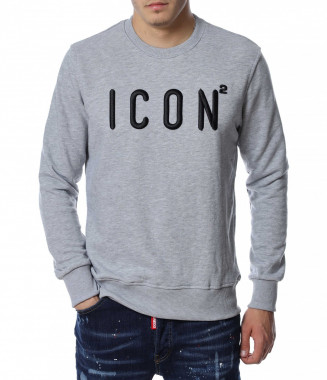 Топла блуза 13086 - Сив