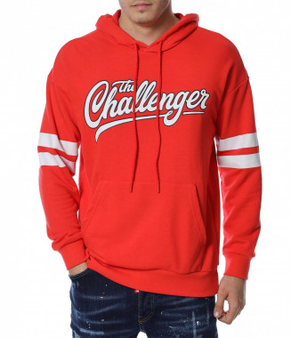 Памучен анорак 13133 - Червен