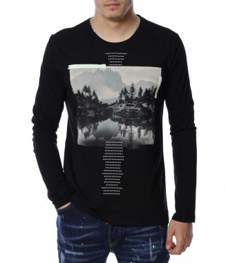 Блуза с дълъг ръкав 13141 -...