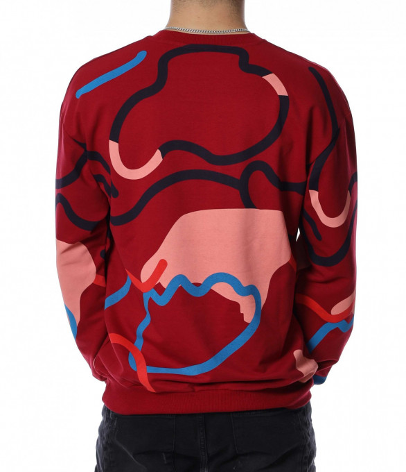 Забележителна блуза 13151 - Червен