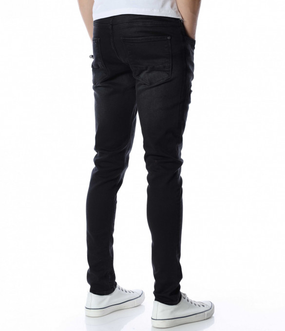 Черни дънки тип джогър 13154 - Черен