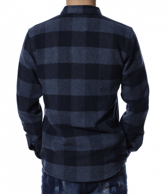 Зимна риза 13167 - Тъмно син