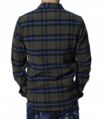 Зимна риза 13164 - Зелен 2