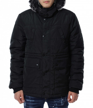 Парка с пухена качулка...