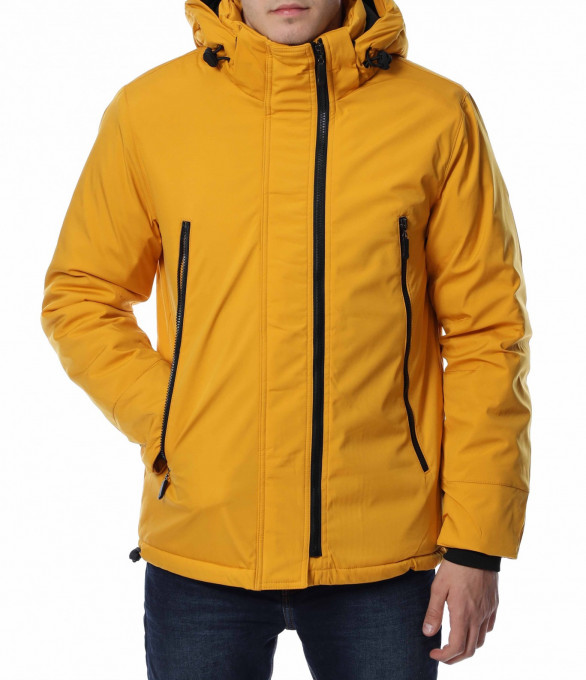 Яке с двойно закопчаване 13195 - Жълт