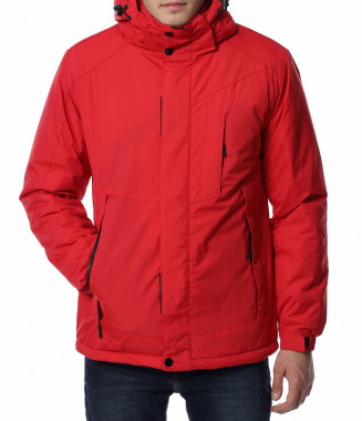 Зимно яке 12922 - Червен