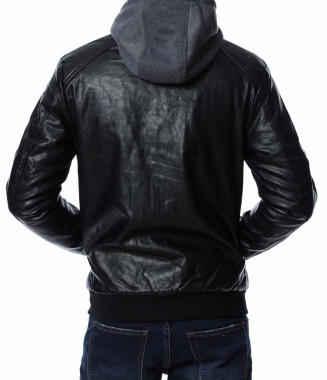 Кожено яке 13206 - Черен 2