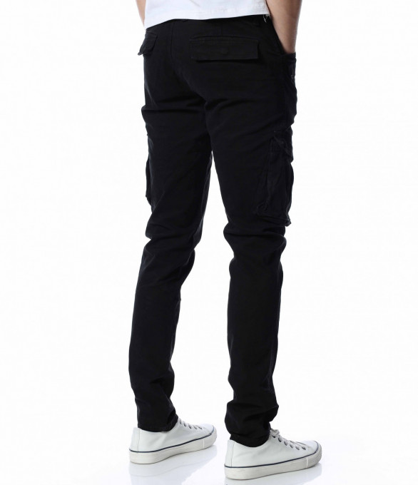 Черен класически панталон 13215 - Черен