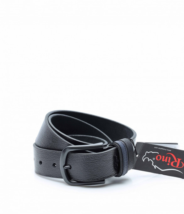 Колан от естествена кожа 13253 - Син