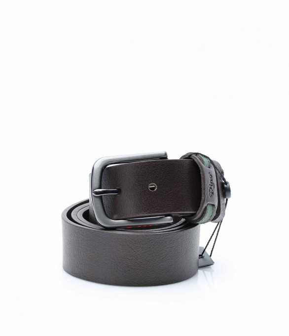 Колан в изчистен вариант 13277 - Кафяв