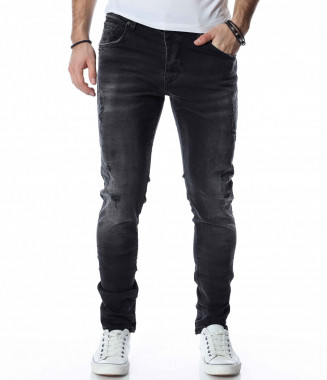 Черни дънки с акцент 13327...