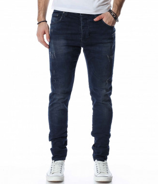 Дънки с надран ефект 13325...