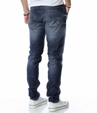 Накъсани дънки 13320 - Син 2