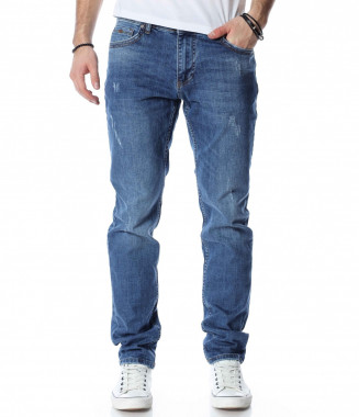 Ежедневни дънки 13308 - Син