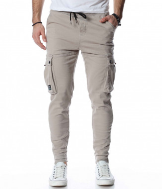 Ежедневен панталон 13313 - Сив