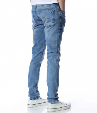 Син дънков панталон 13346 -... 2