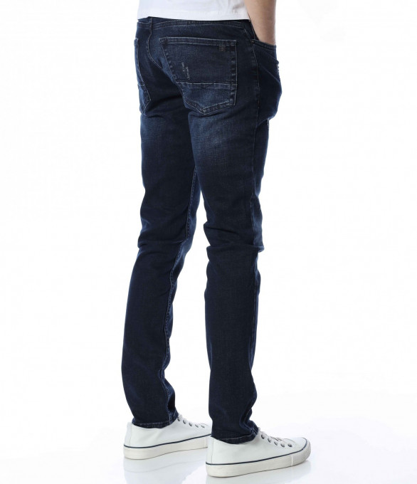 Тъмносин дънков панталон 13347 -...