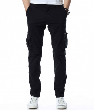 Карго панталон 13367 - Черен