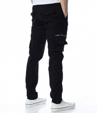 Карго панталон 13367 - Черен 2