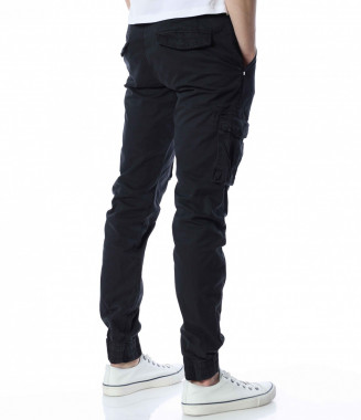 Едноцветен карго панталон... 2