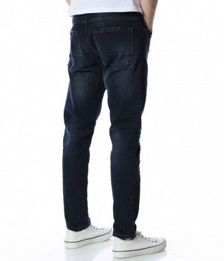 Тъмносин дънков панталон... 2